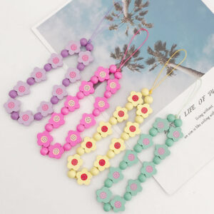 Cute & Fancy Flowers Phone Charm Multiple Colors Available