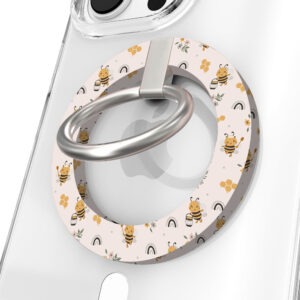 Bee Happy Hold It Fancy MagSafe Grip Ring