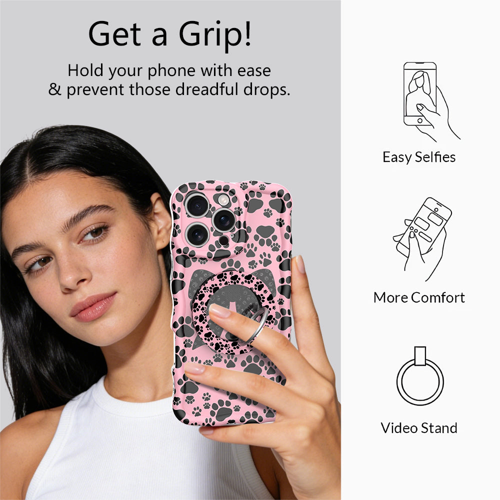 Pretty Little Paws Hold It Fancy MagSafe Grip Ring