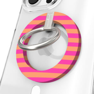Candy Citrus Stripes Hold It Fancy MagSafe Grip Ring