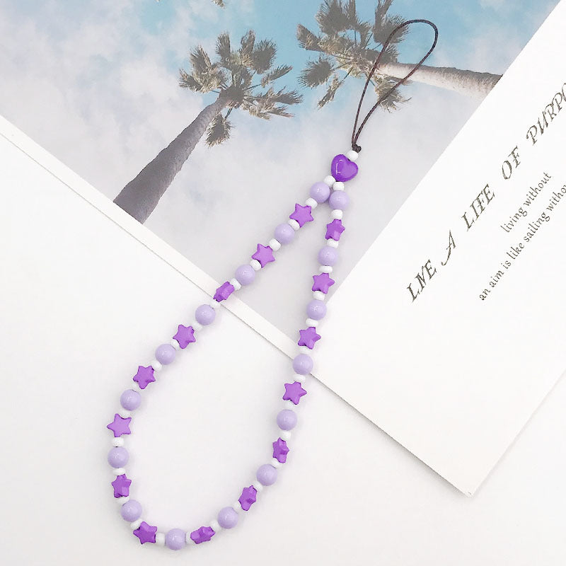 Lucky Stars Fancy Phone Charm Multiple Colors Available