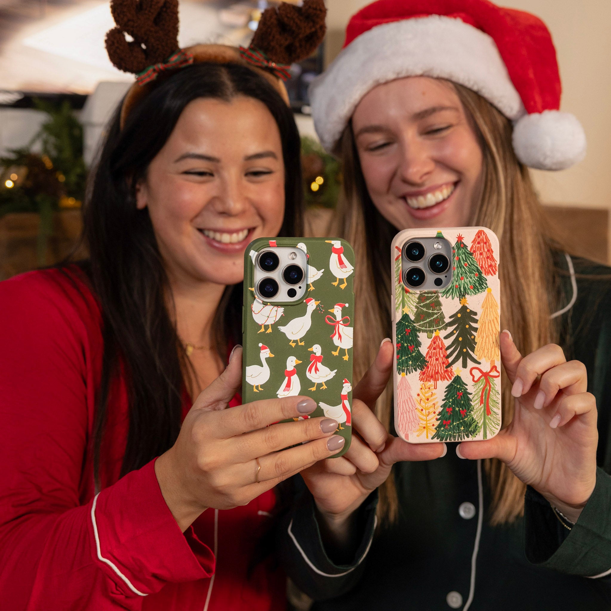 Seashell Festive Trees iPhone 17 Pro Max Case - Image 6