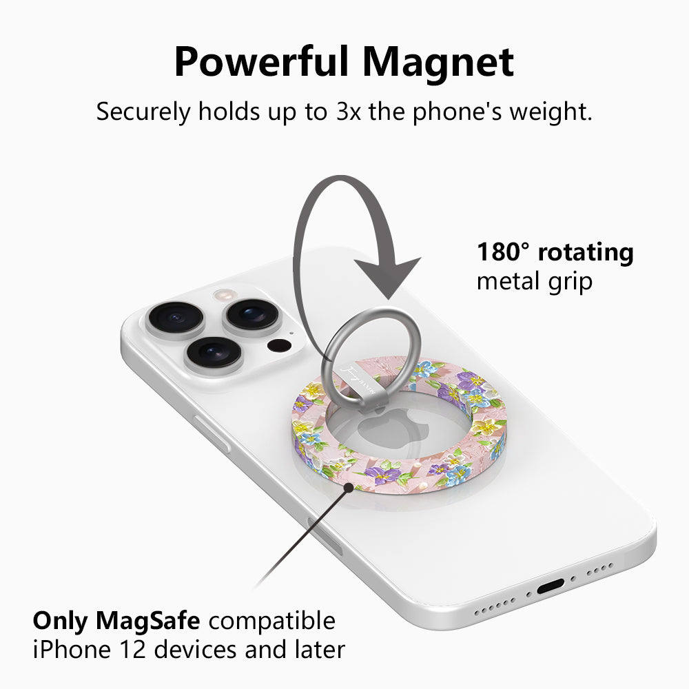 Blushing Bouquet Hold It Fancy MagSafe Grip Ring