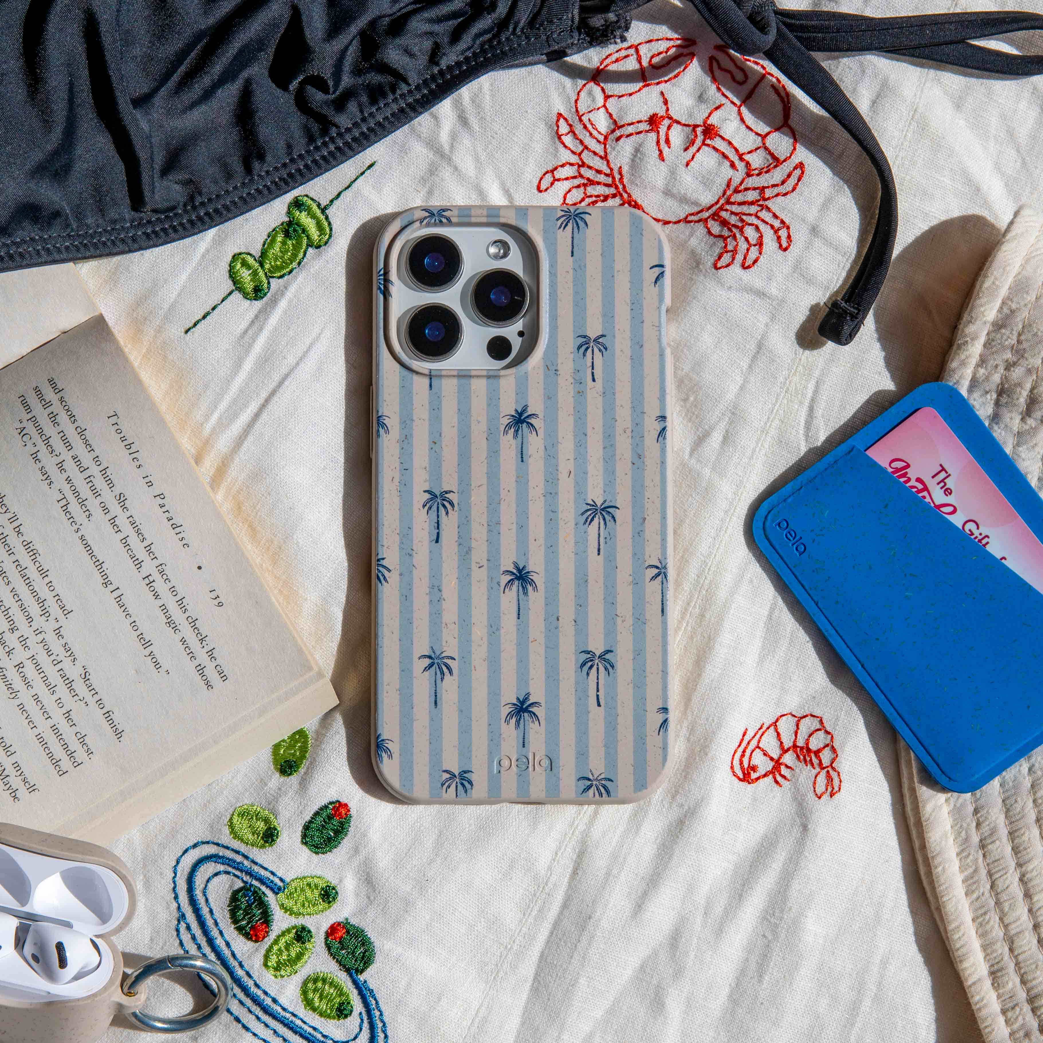 London Fog Tropical Stripes iPhone 17 Pro Case - Image 2