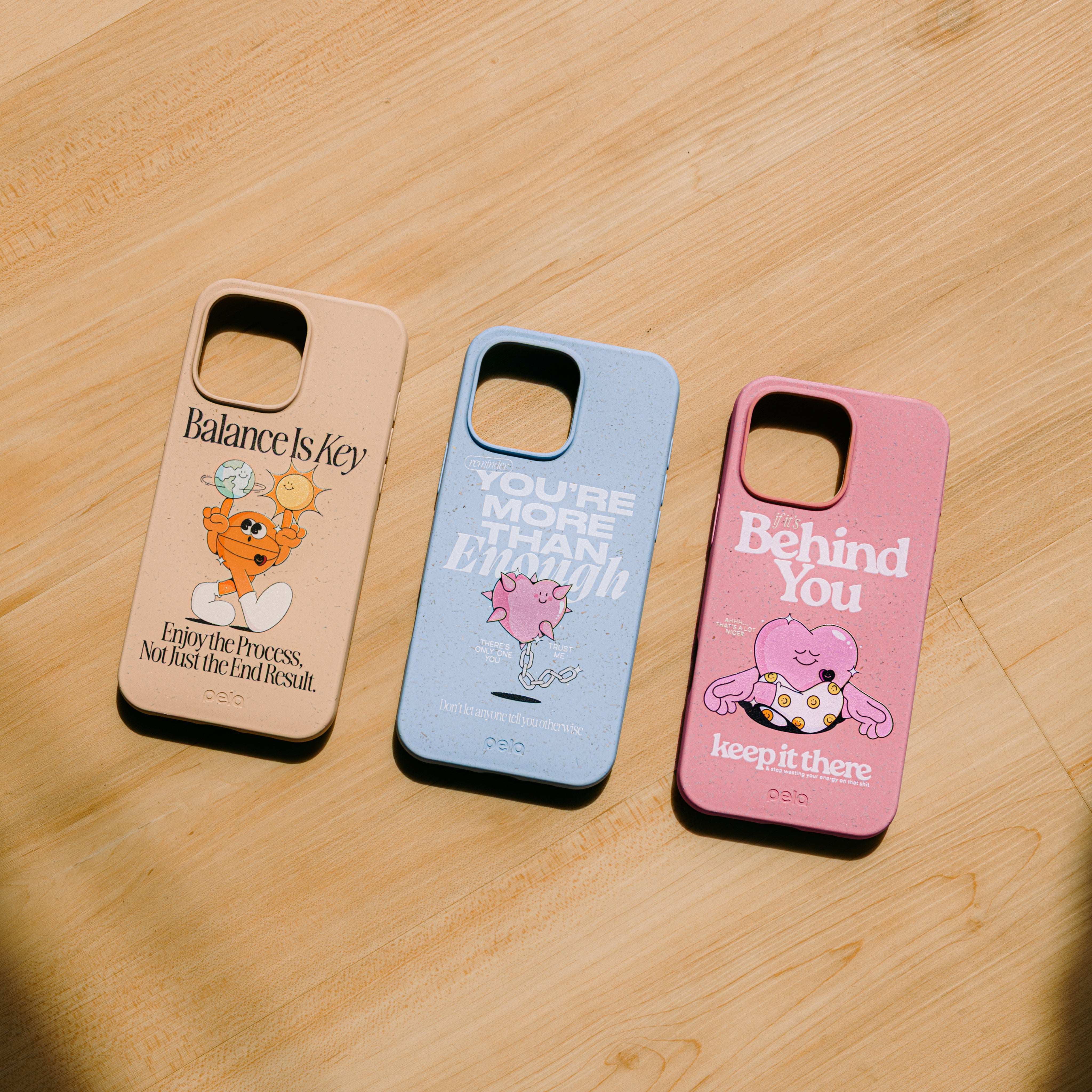Powder Blue More Than Enough iPhone 16 Case - Image 3