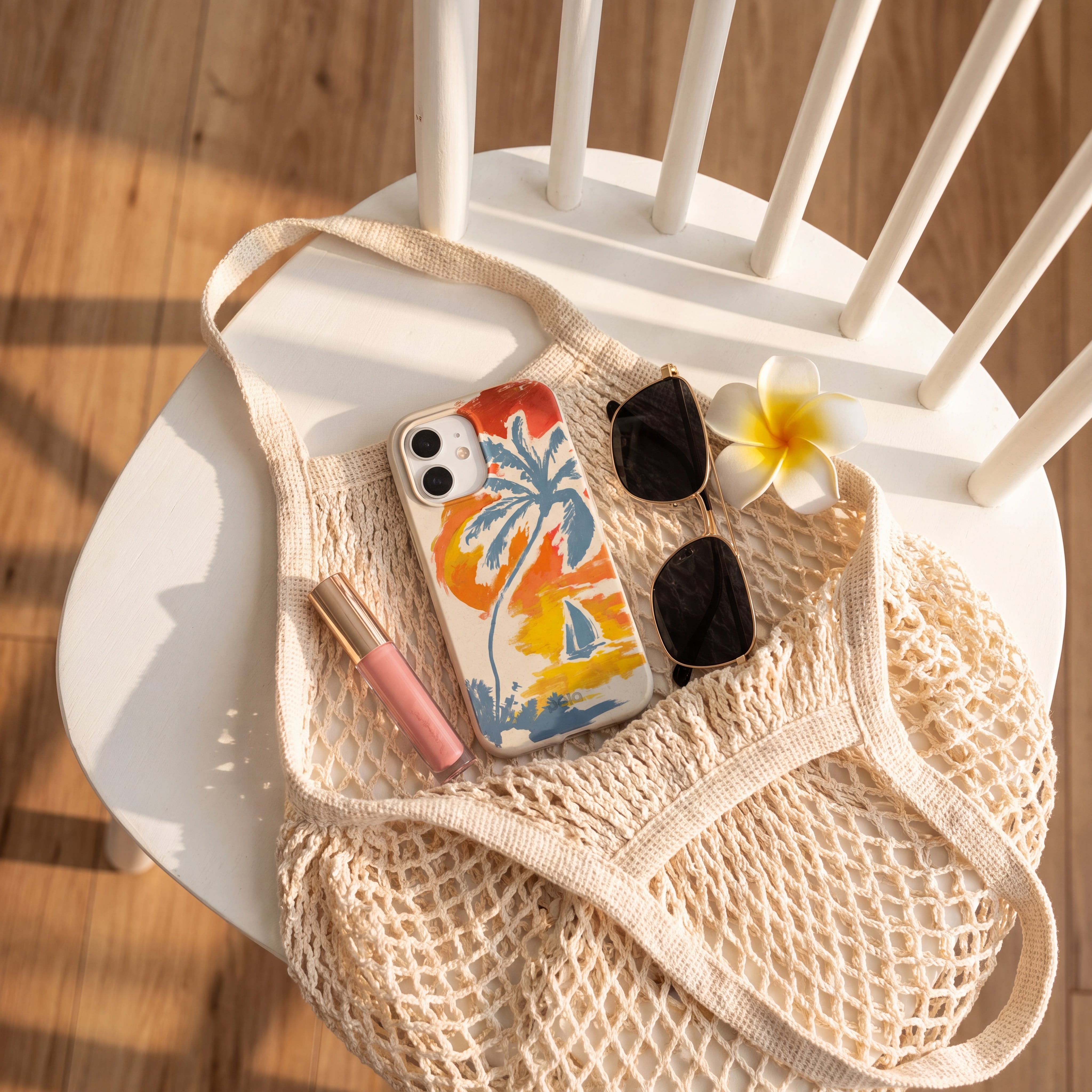 London Fog Paradise Palm iPhone Air Case - Image 2