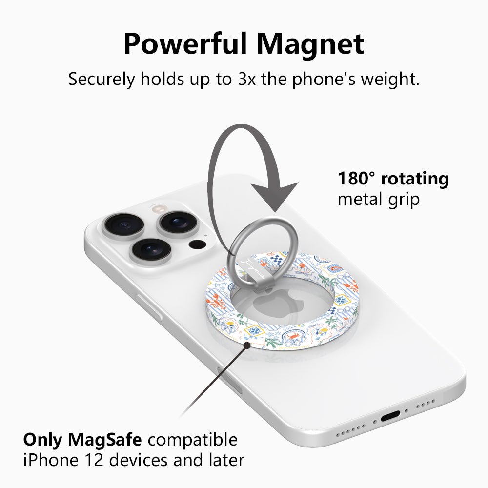 Coastal Catch Hold It Fancy MagSafe Grip Ring
