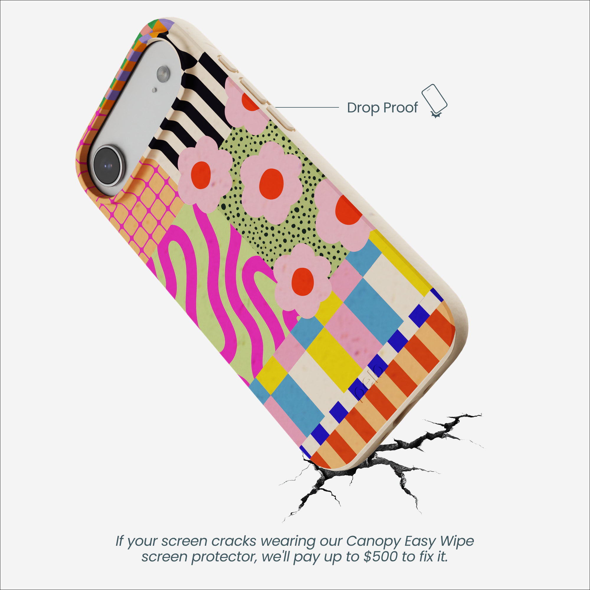 Seashell Abstract Cake iPhone Air Case - Image 5