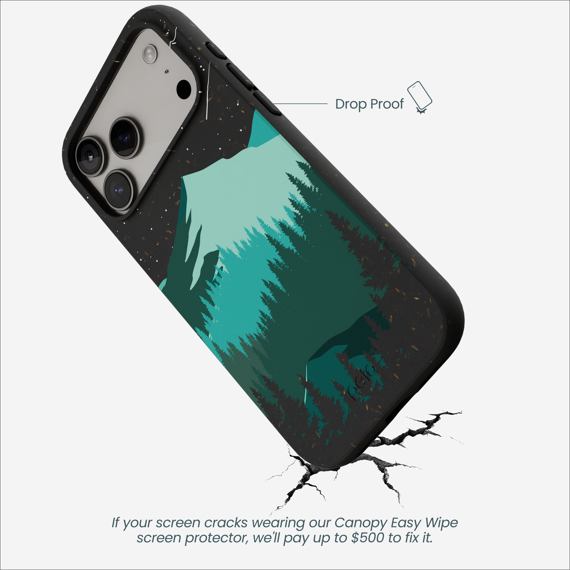 Black Boreal iPhone 17 Pro Max Case - Image 5