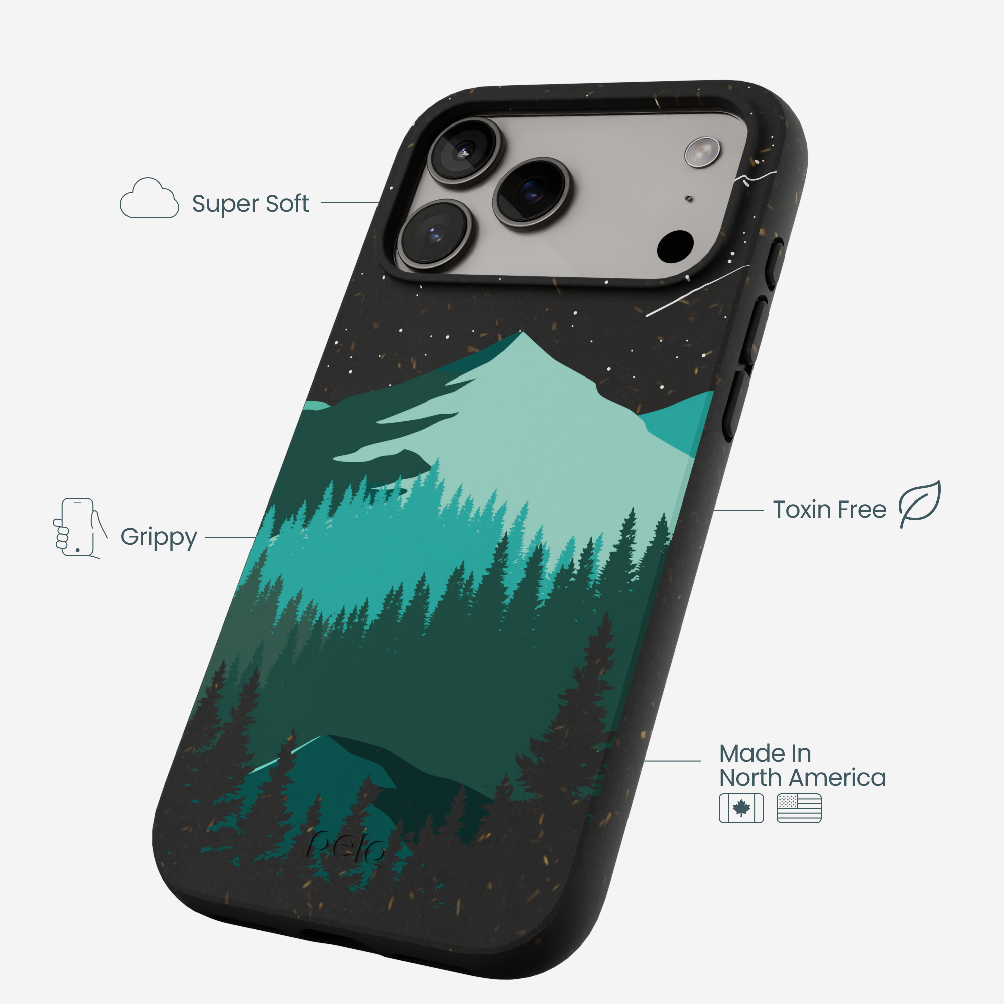 Black Boreal iPhone 17 Pro Max Case - Image 4