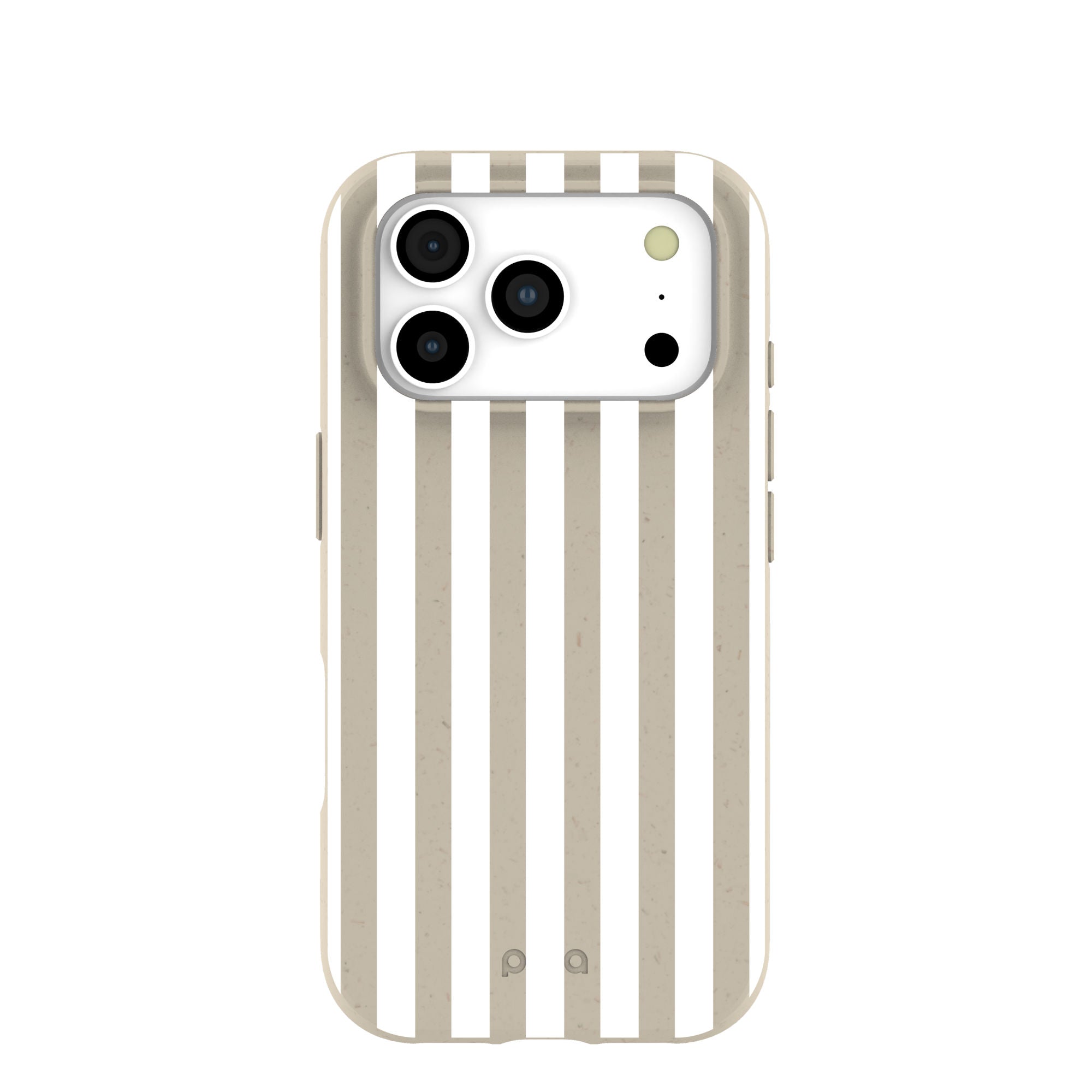 London Fog Cappuccino Stripes iPhone 17 Pro Case