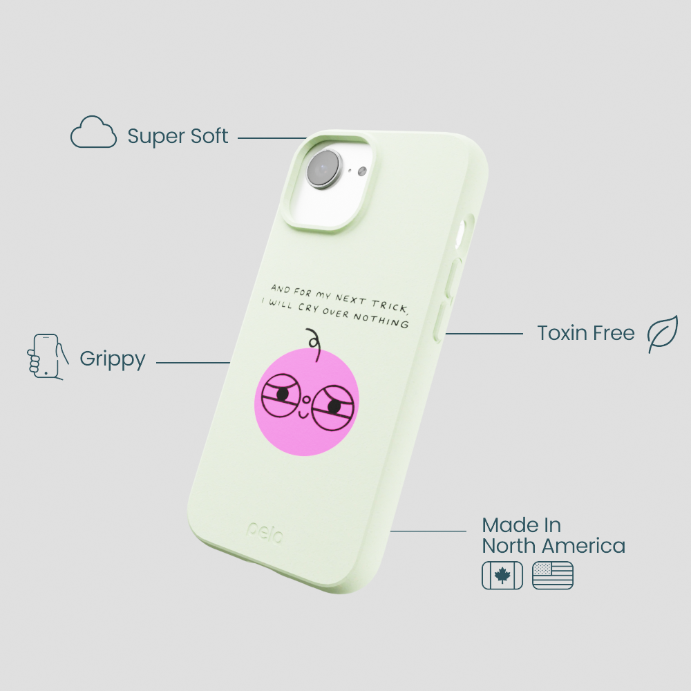 Sage Green Cry iPhone 16e/17e Case - Image 4