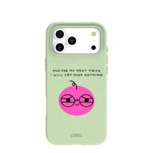 Sage Green Cry iPhone 17 Pro Max Case