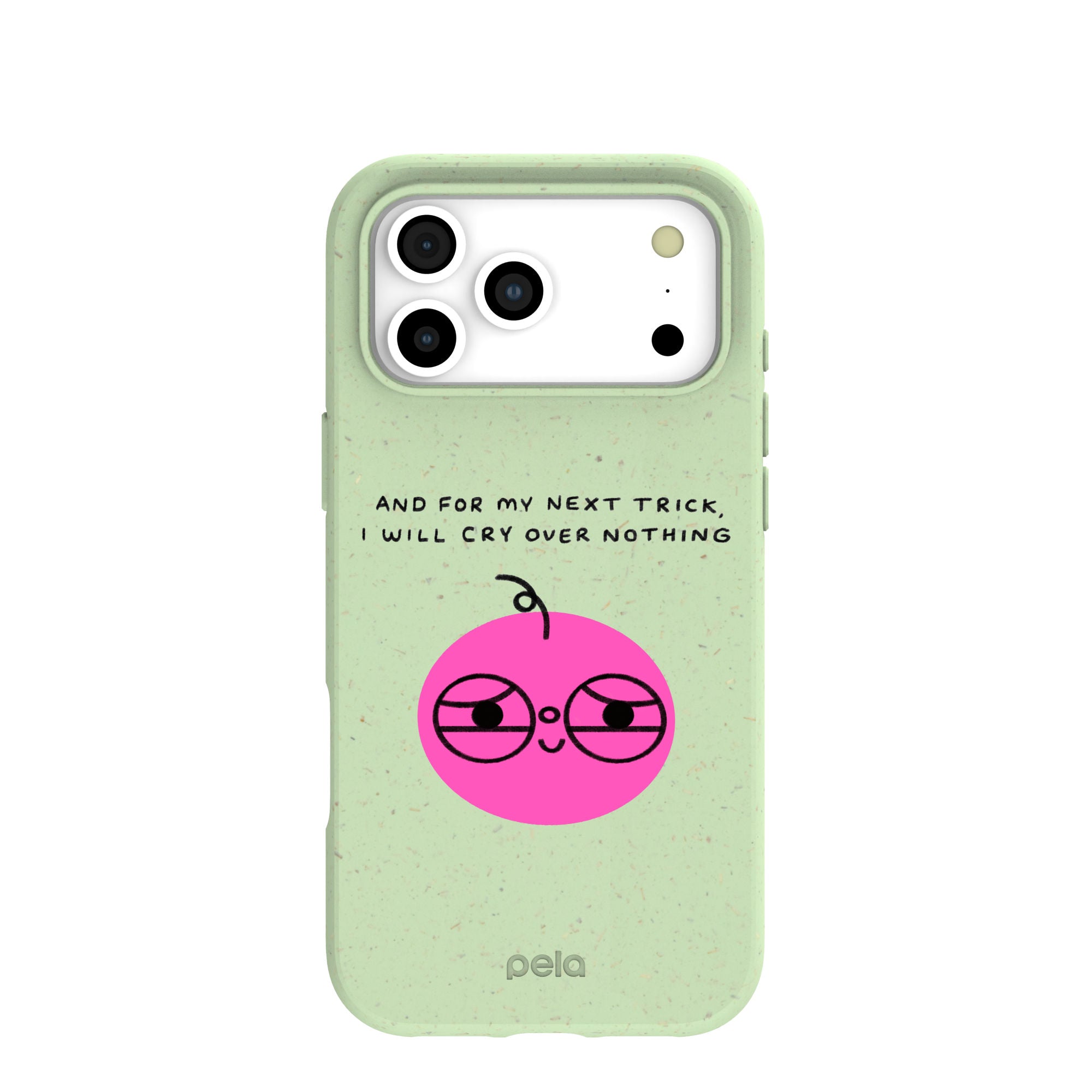 Sage Green Cry iPhone 17 Pro Max Case