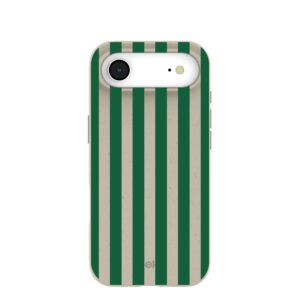 London Fog Evergreen Stripes iPhone Air Case