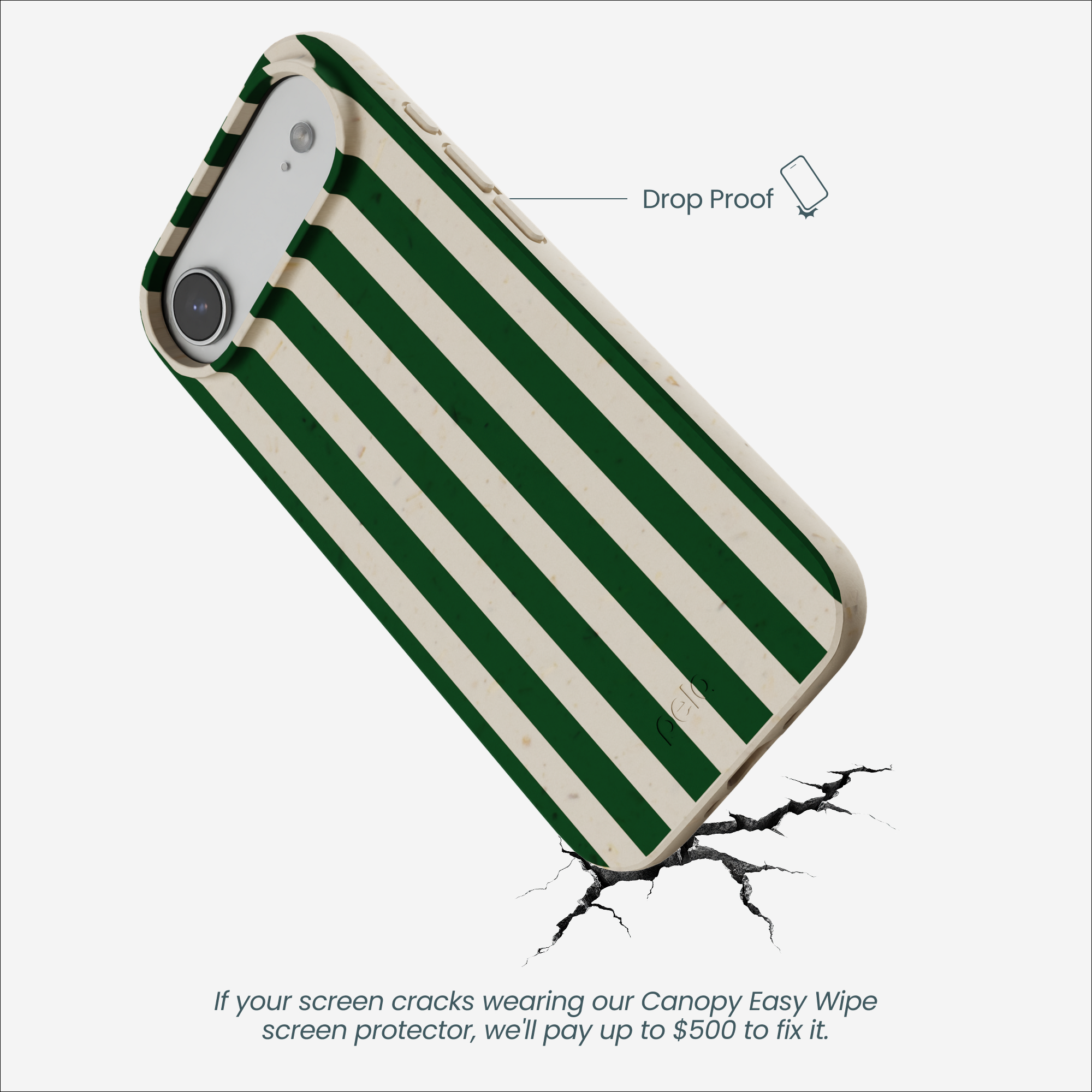 London Fog Evergreen Stripes iPhone Air Case - Image 5