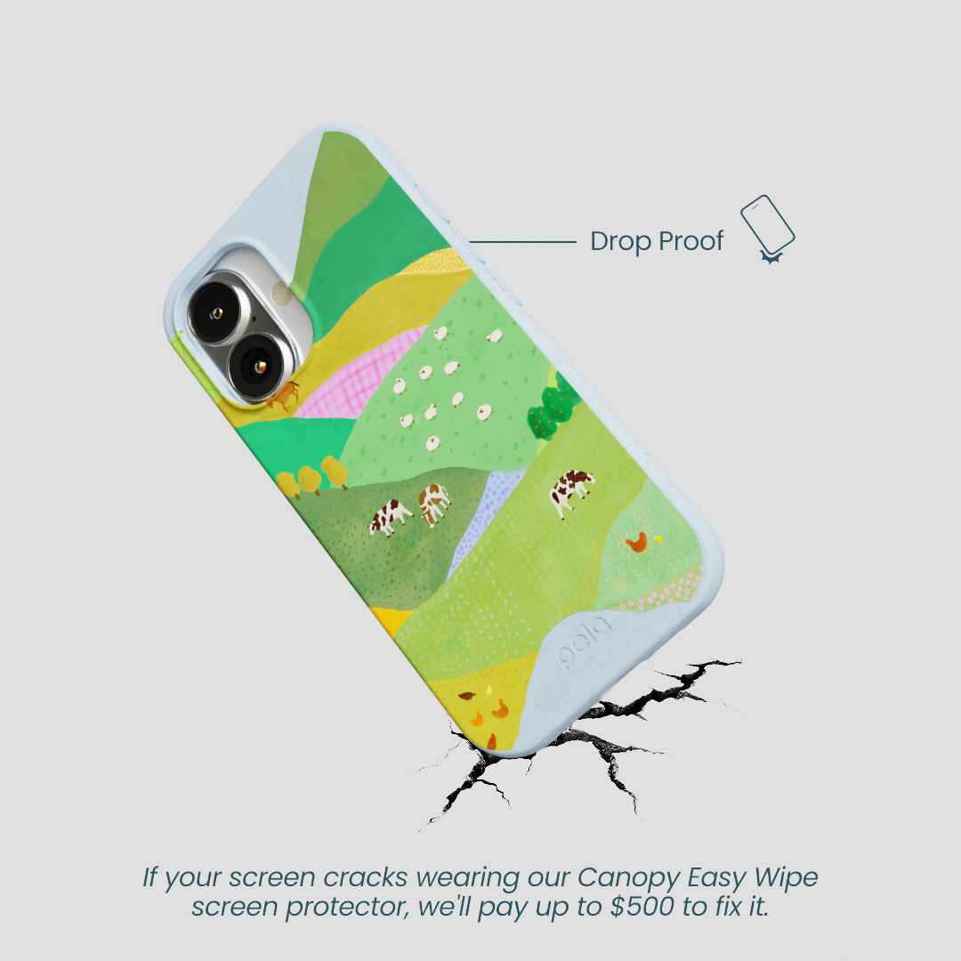 Powder Blue Farm Tales iPhone 16 Case - Image 5