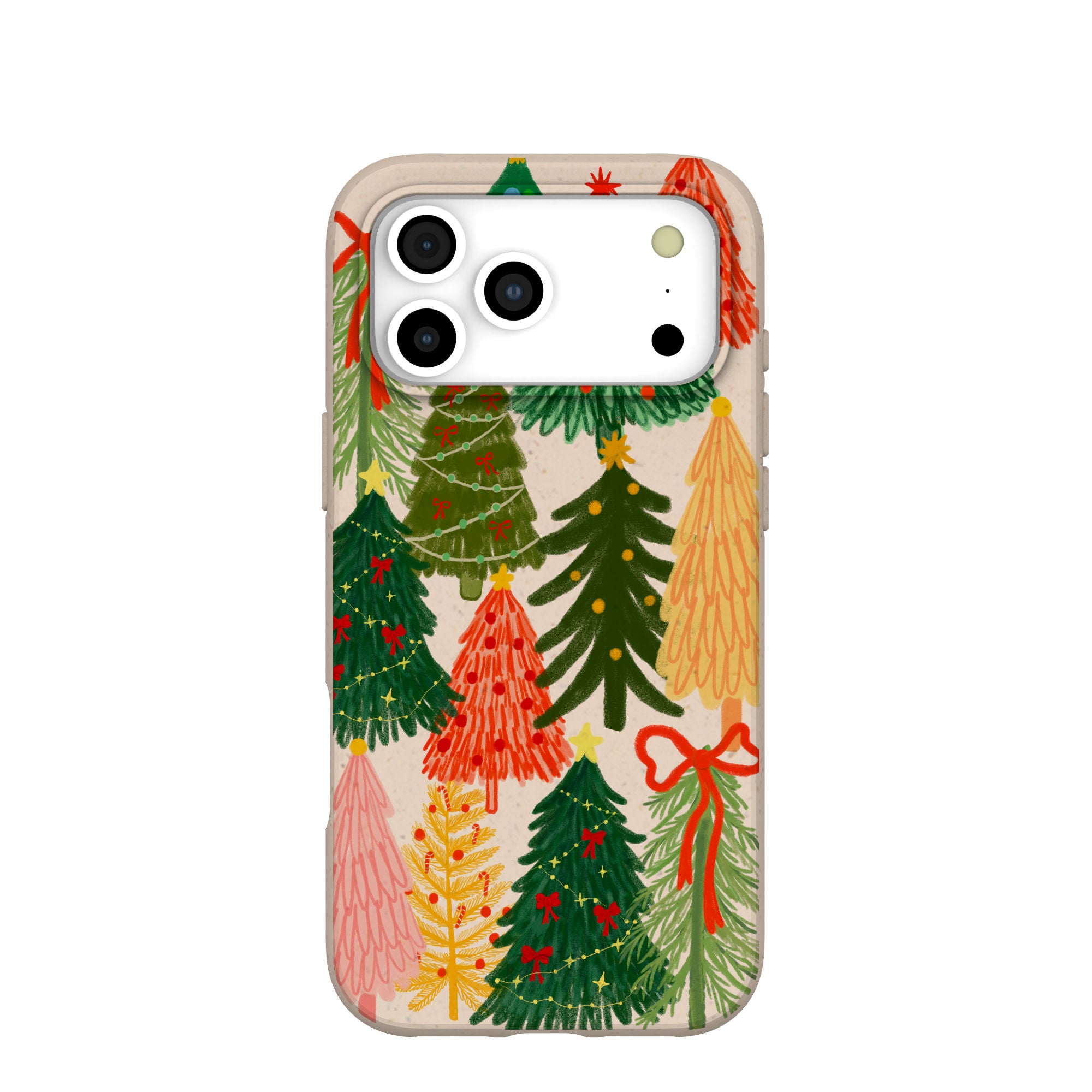 Seashell Festive Trees iPhone 17 Pro Max Case