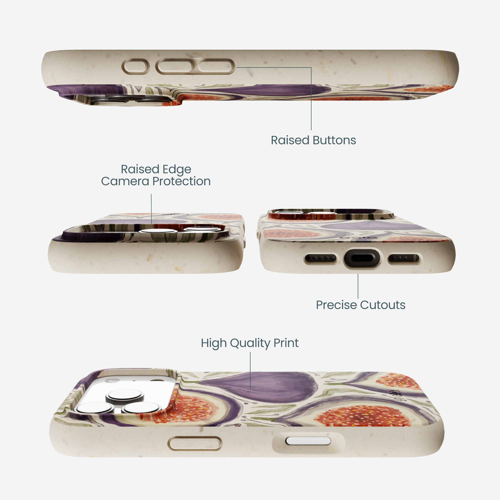 London Fog Fig Season iPhone 17 Pro Case - Image 3