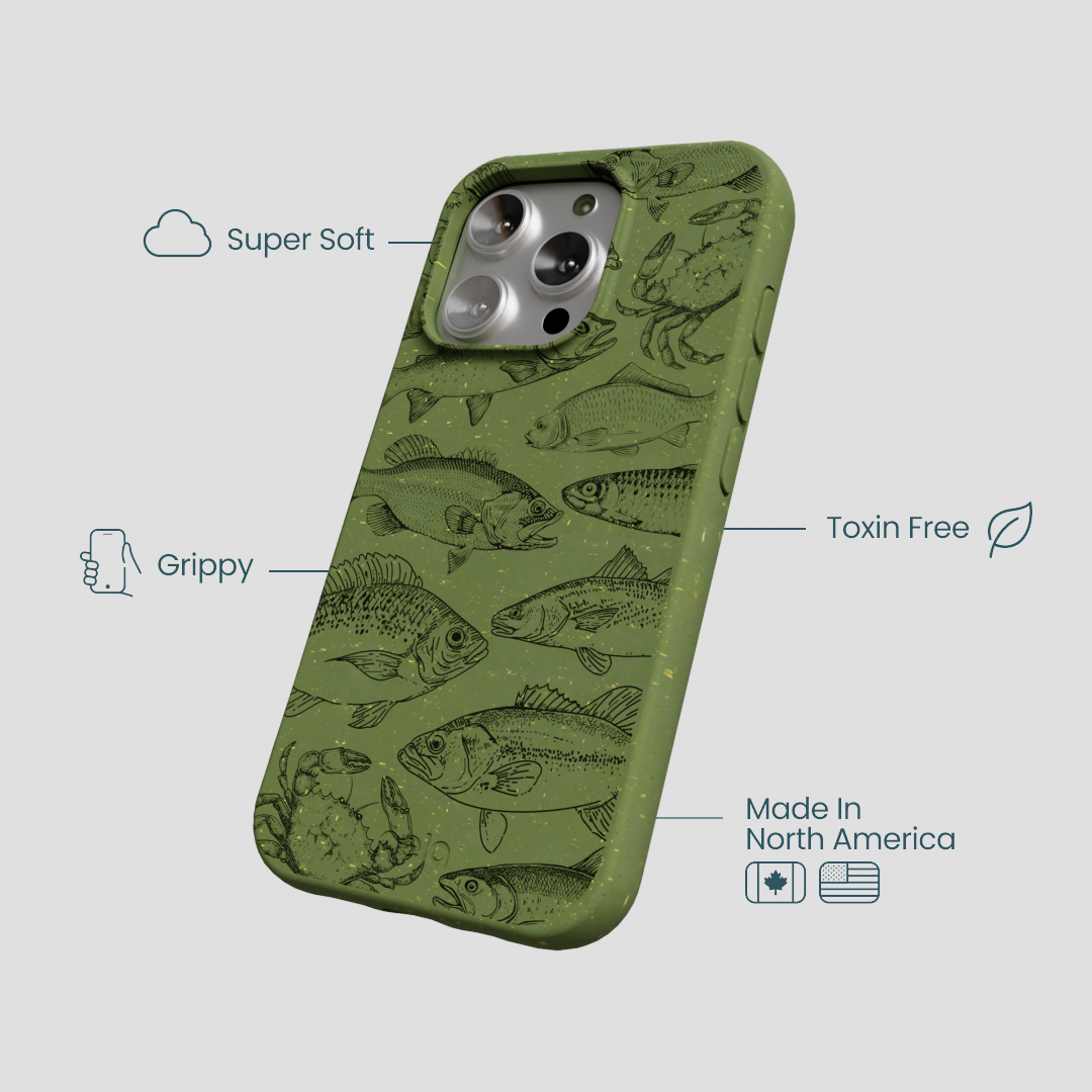 Forest Floor Fishing Lodge iPhone 16 Pro Case - Image 4