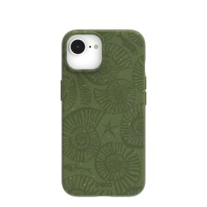 Forest Floor Fossil Spiral iPhone 16e/17e Case