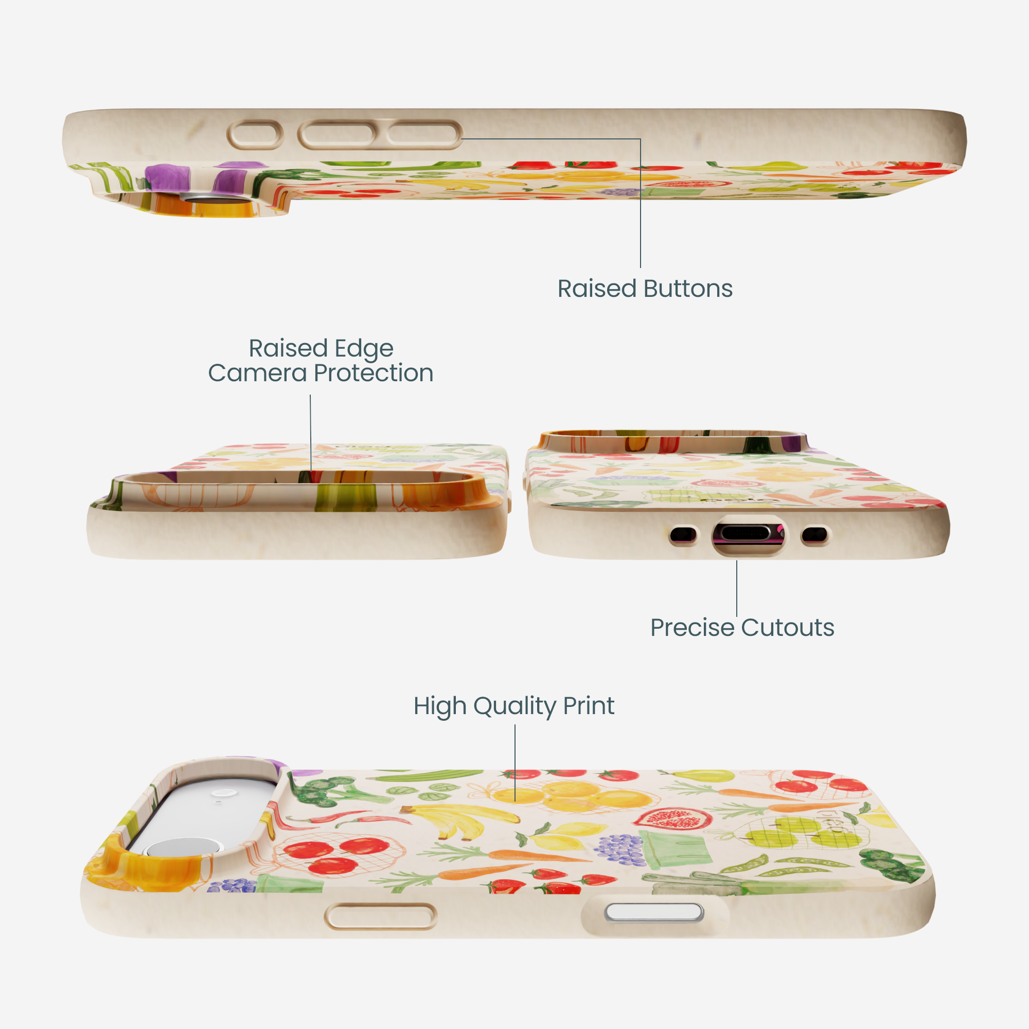 Seashell Fresh Market iPhone Air Case - Image 3
