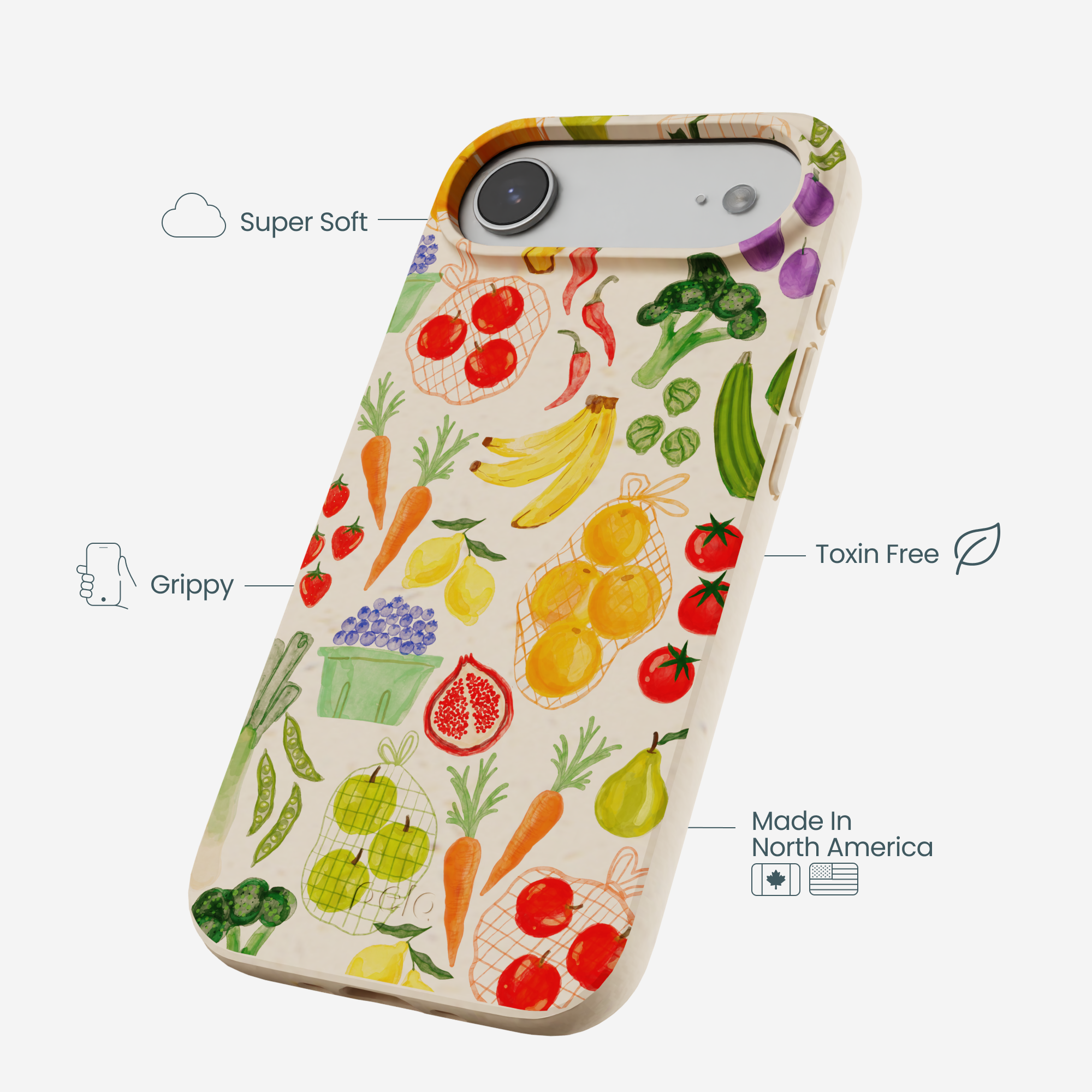Seashell Fresh Market iPhone Air Case - Image 4