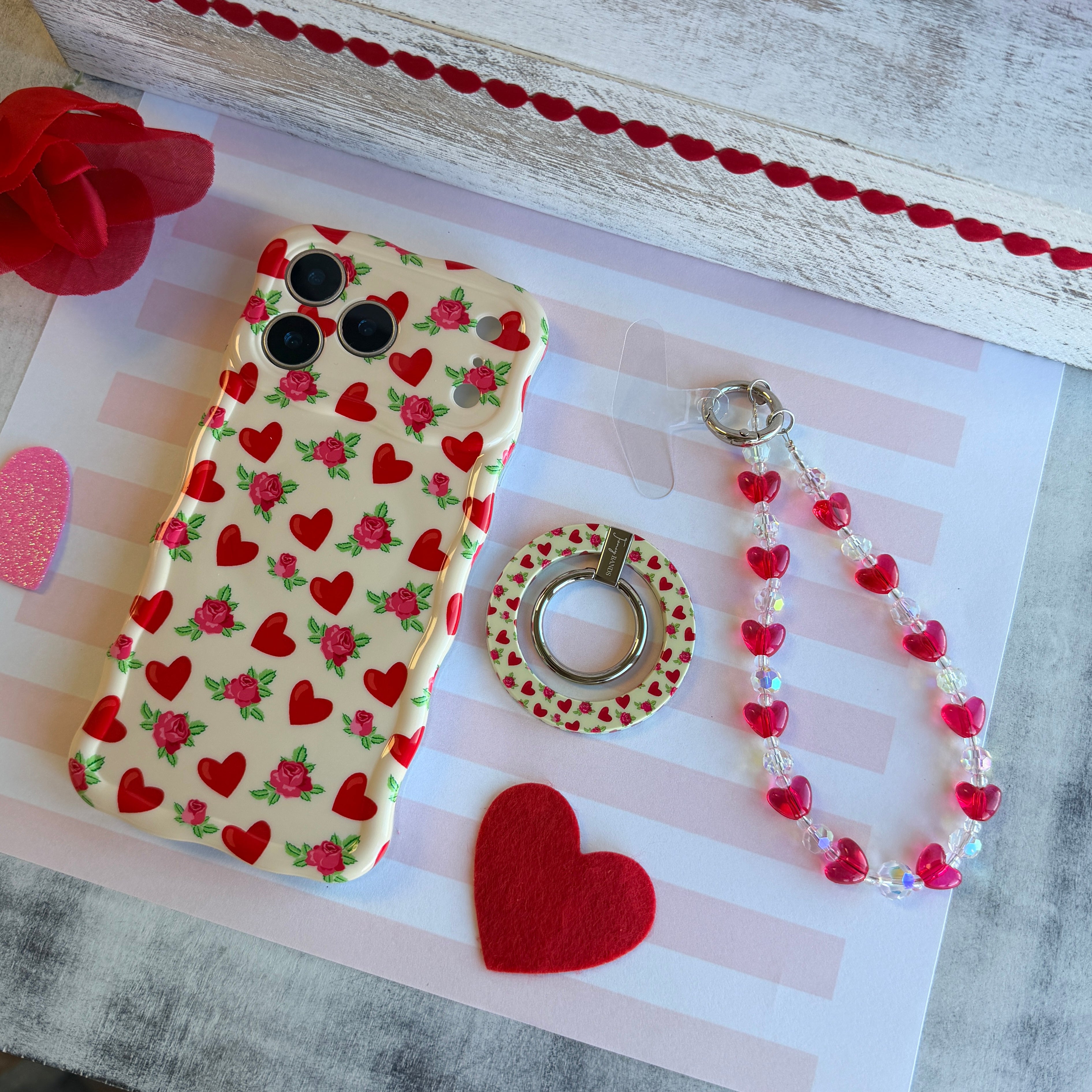 Sweetheart Sparkle Fancy Phone Charm