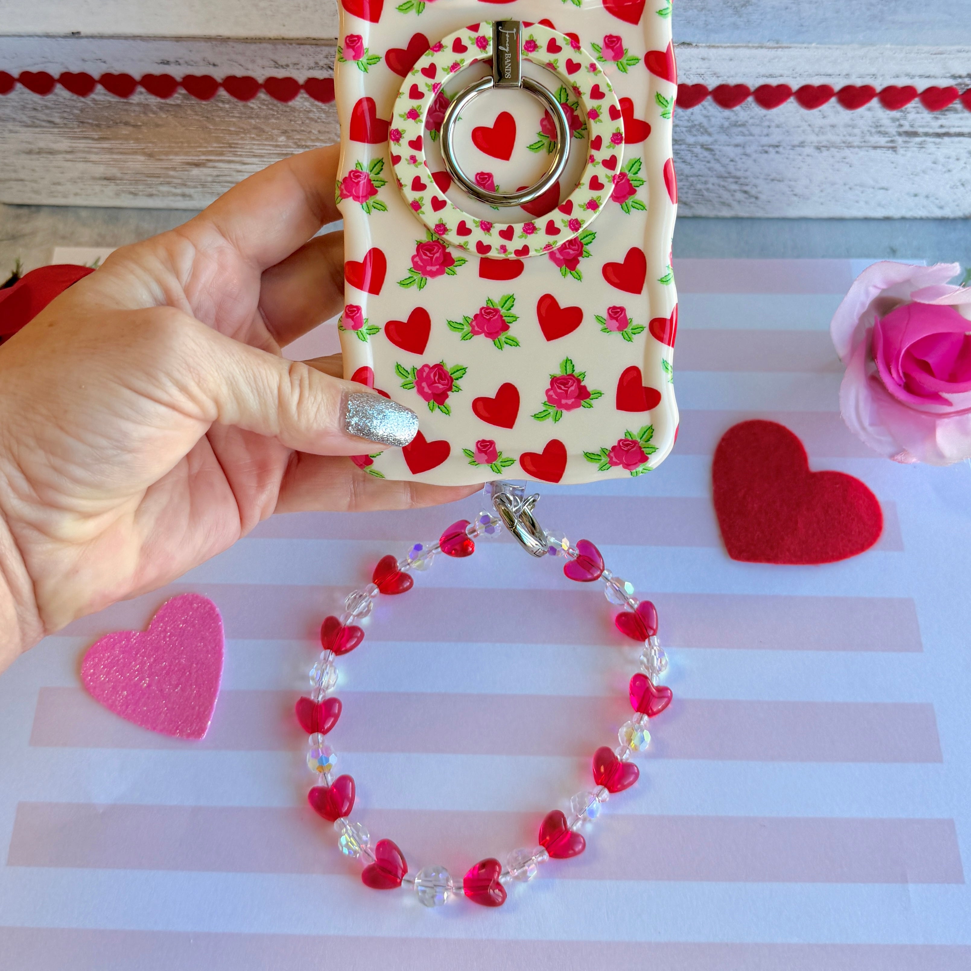 Sweetheart Sparkle Fancy Phone Charm