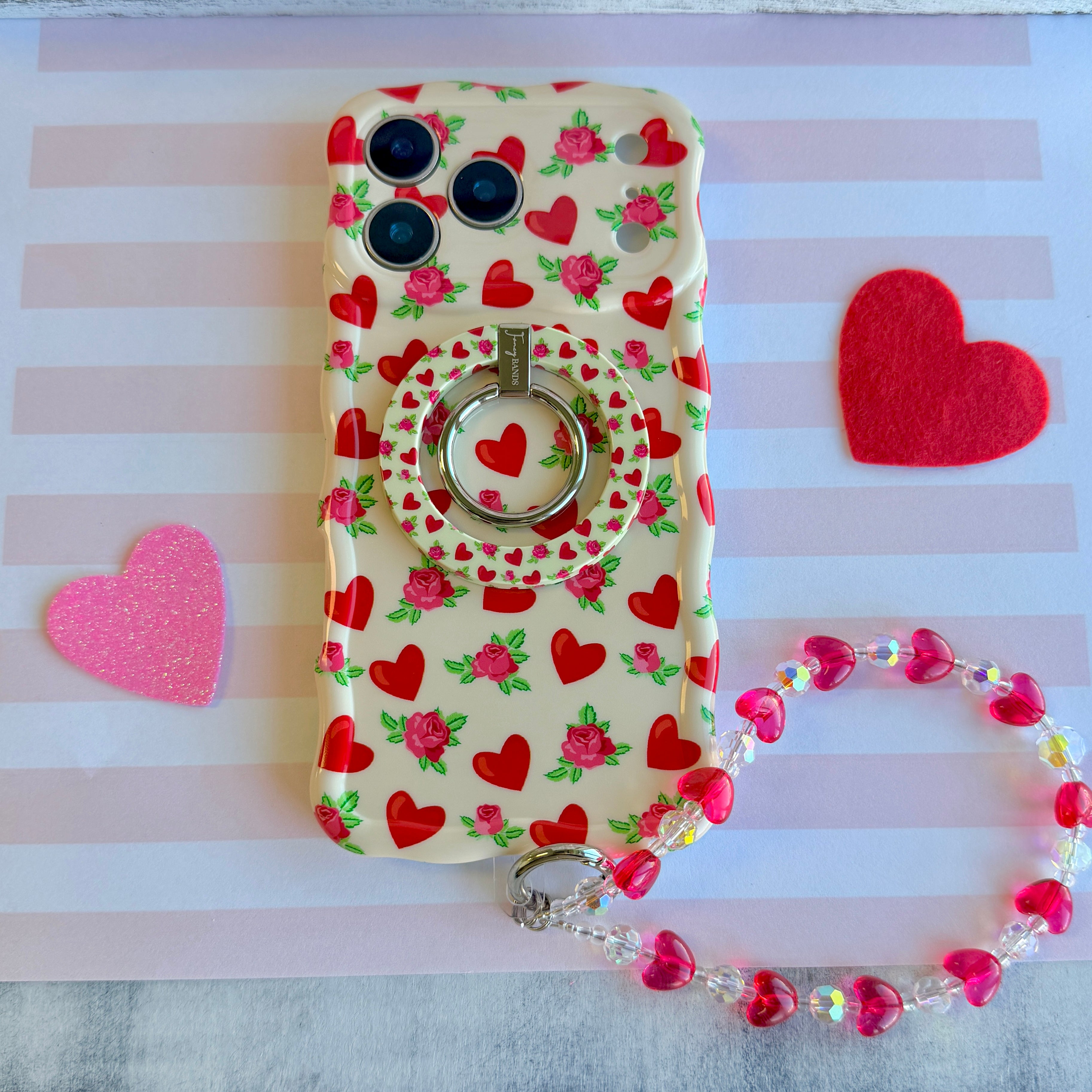 Sweetheart Sparkle Fancy Phone Charm