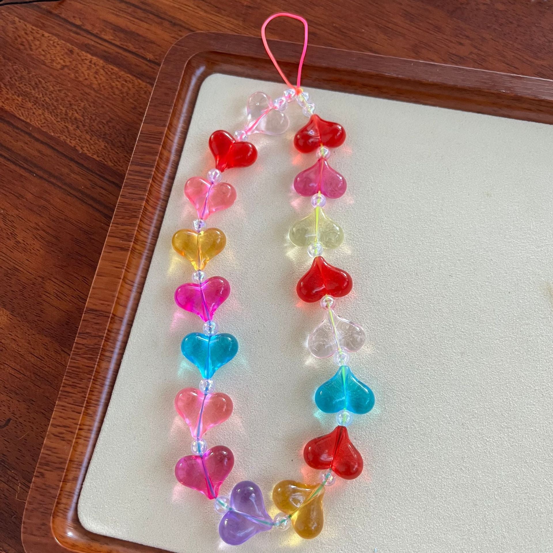 Candy Hearts Fancy Phone Charm