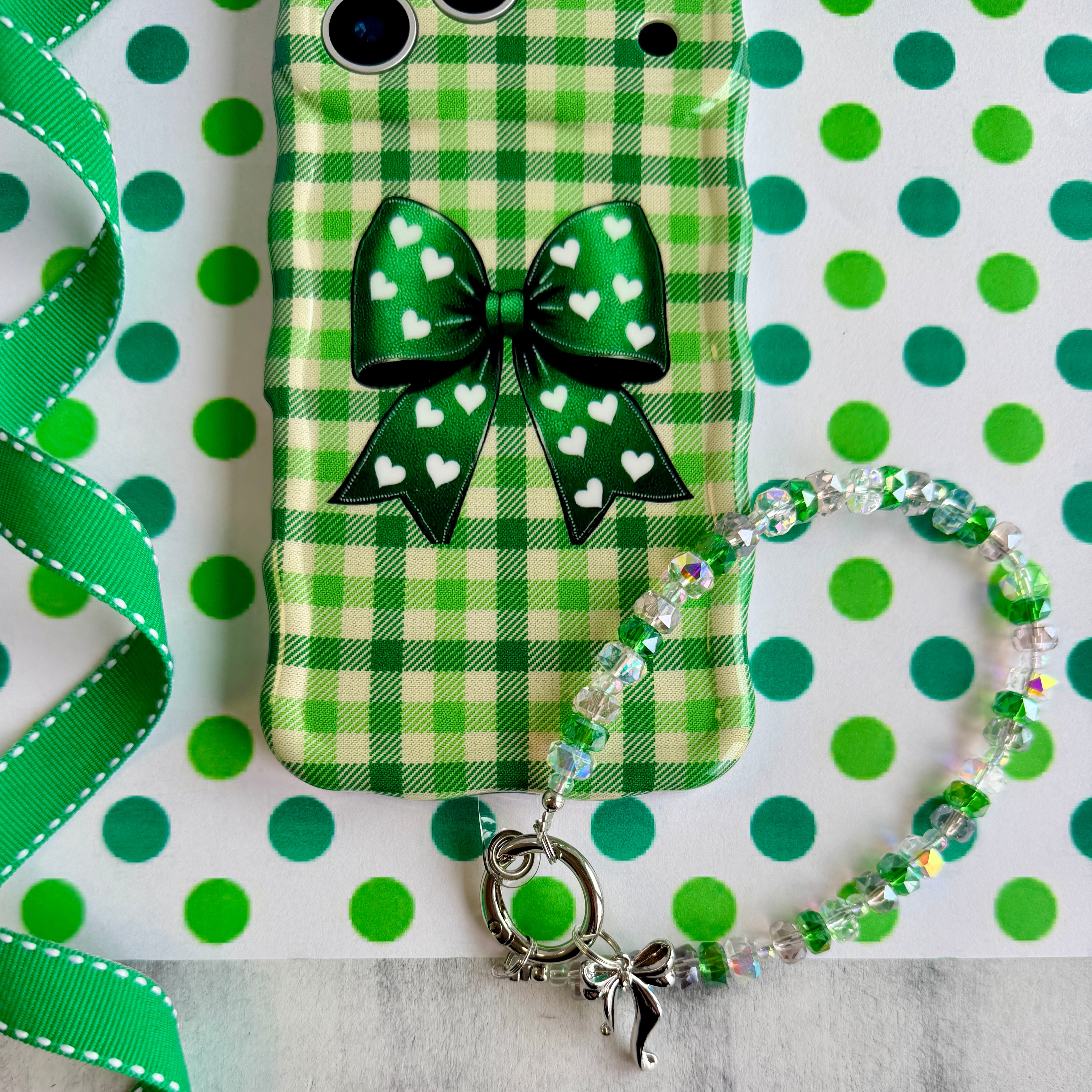Bow & Bling Fancy Phone Charm