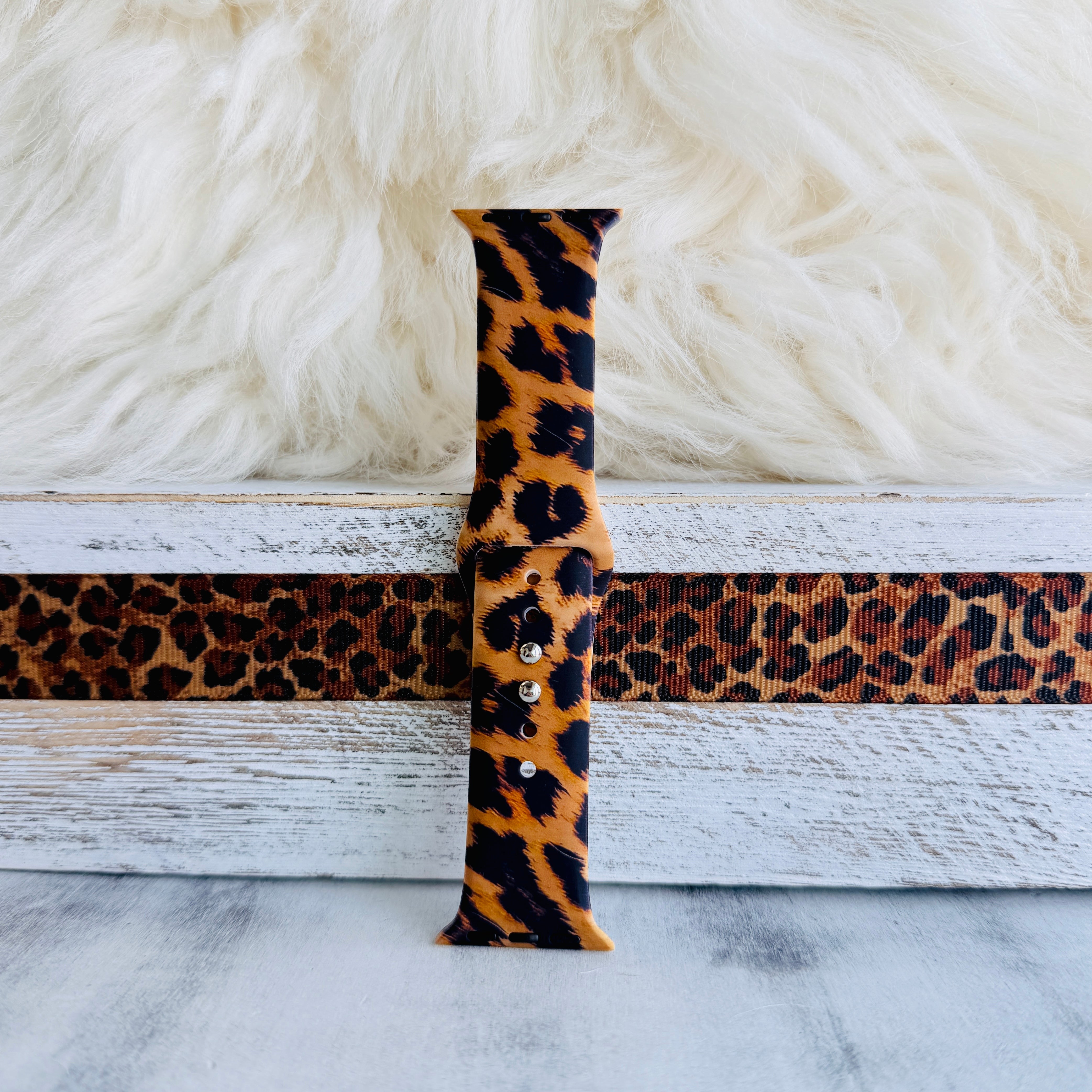 Rawr Mode Print Silicone Band For Apple Watch