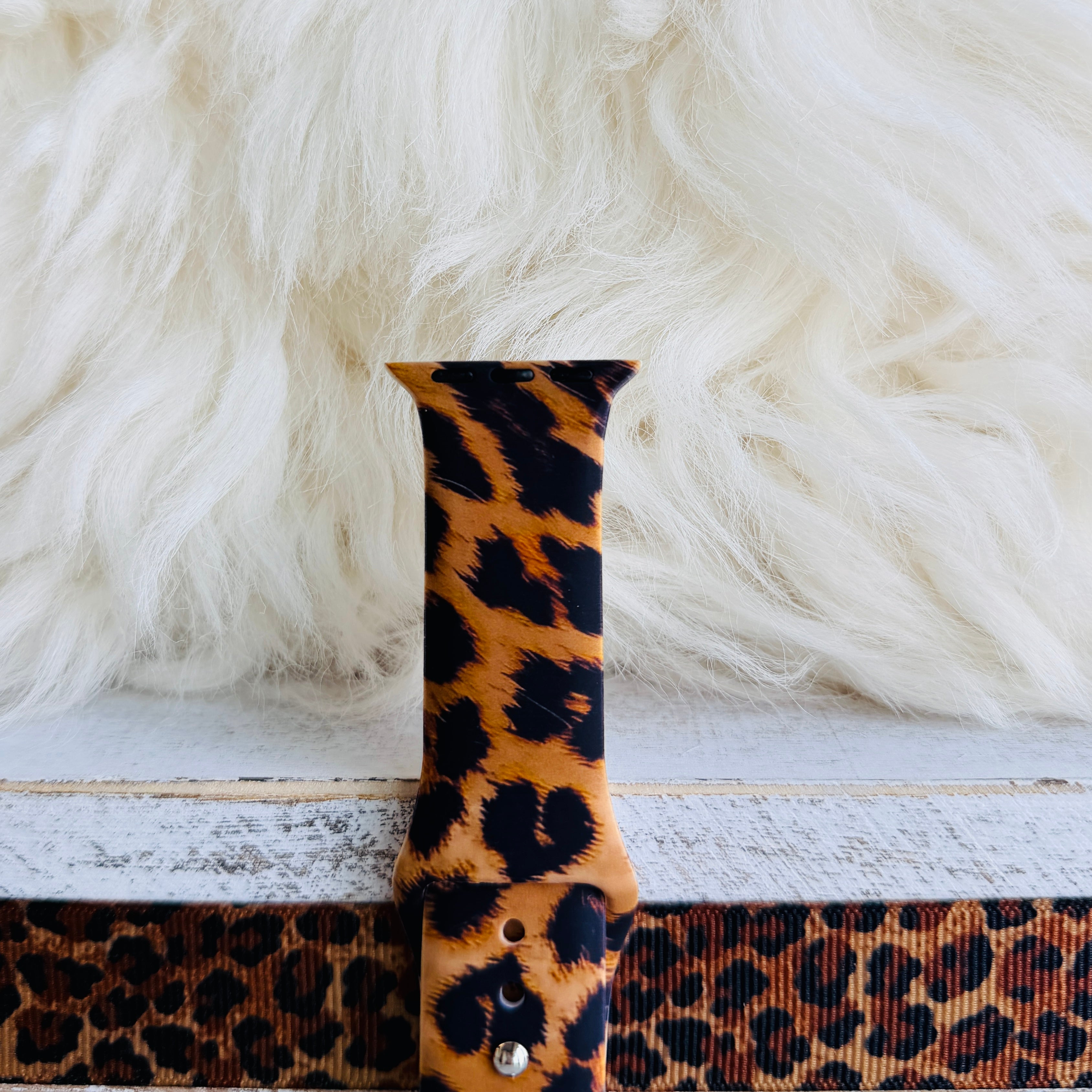 Rawr Mode Print Silicone Band For Apple Watch