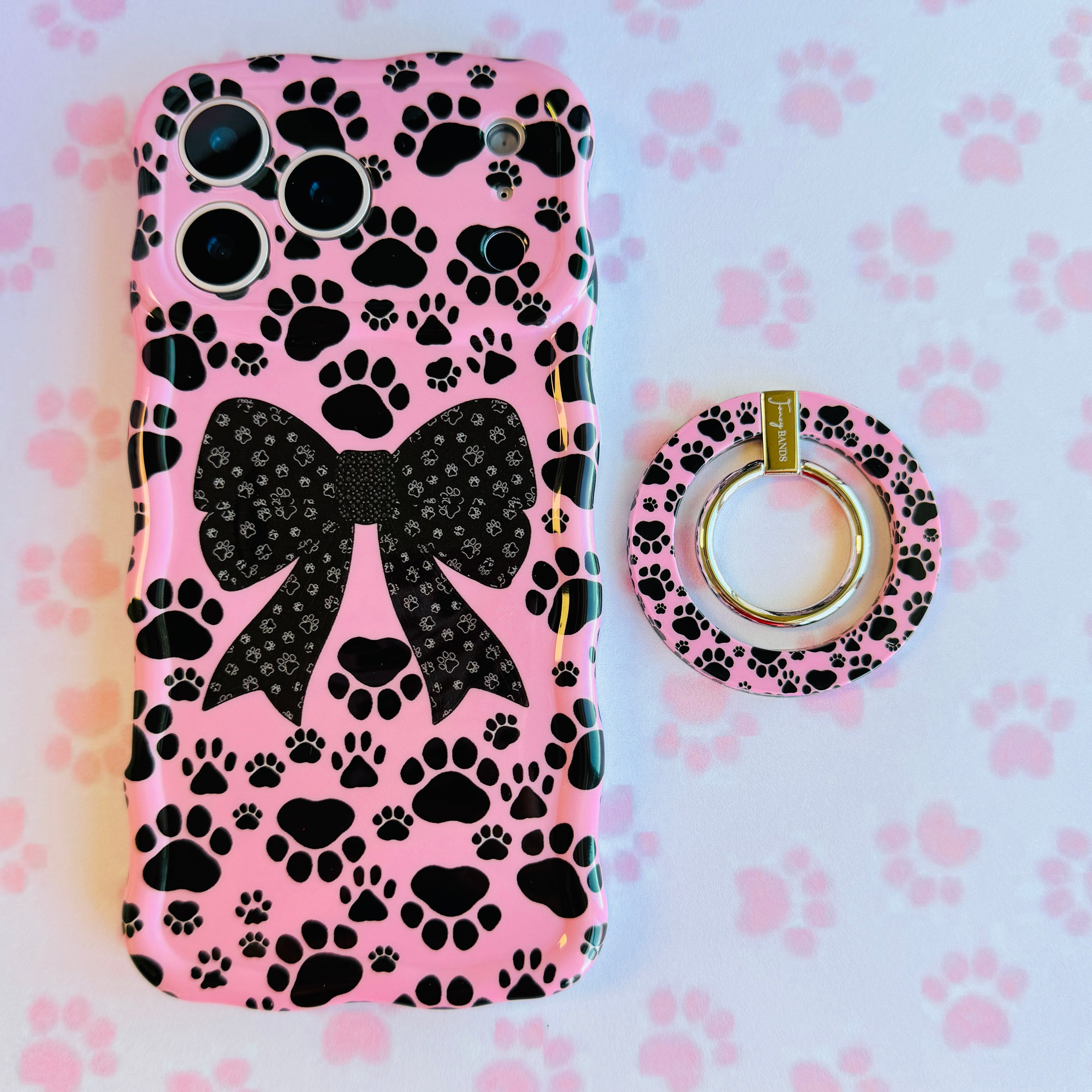 Pretty Little Paws Hold It Fancy MagSafe Grip Ring
