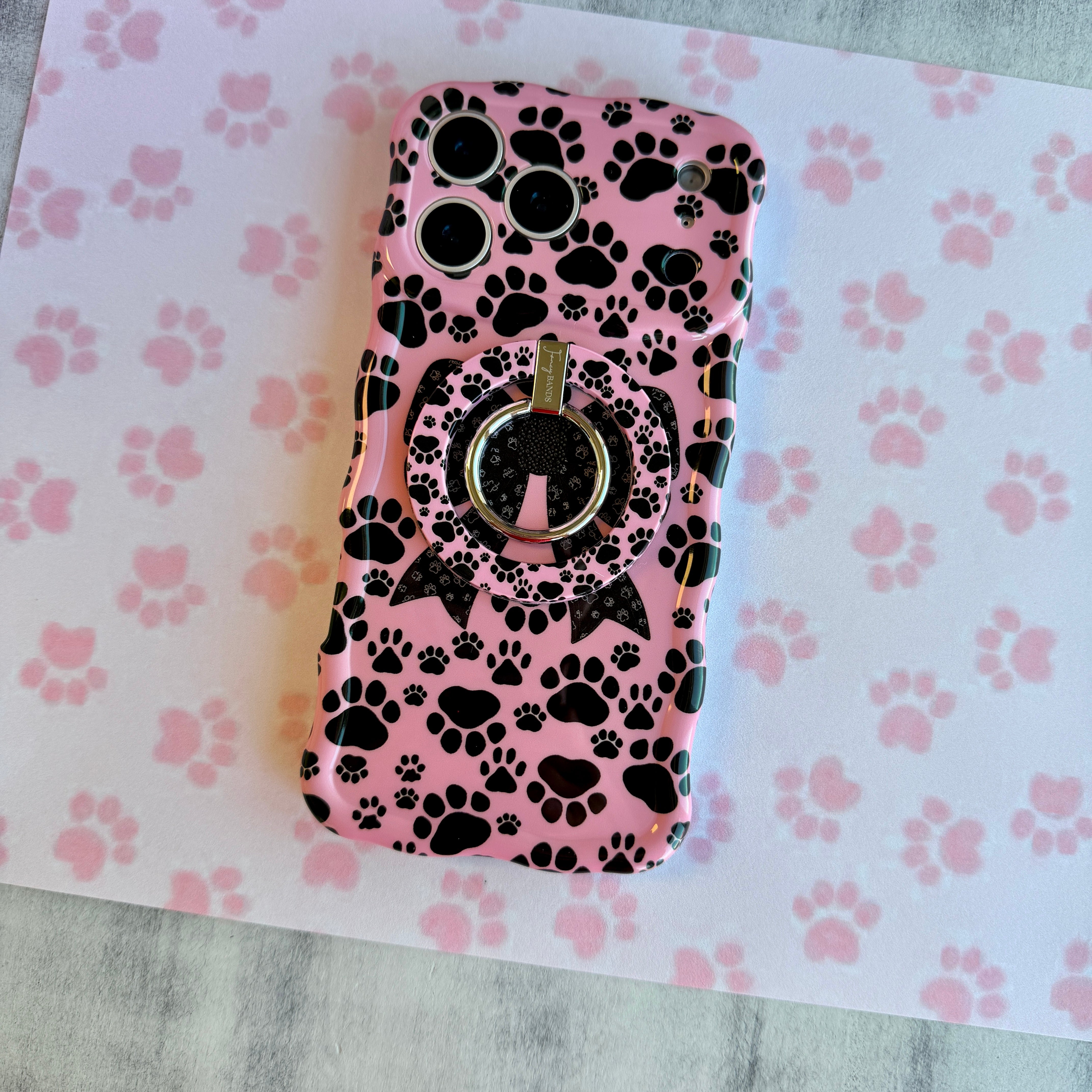 Pretty Little Paws Hold It Fancy MagSafe Grip Ring