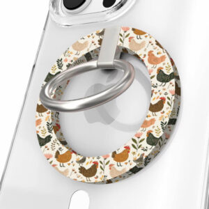 Cluckin' Cute Hold It Fancy MagSafe Grip Ring