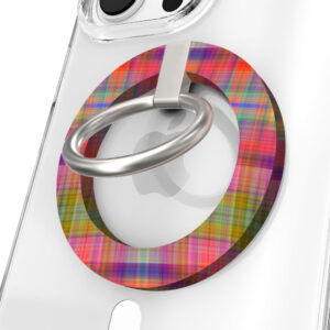 Hazy Tartan Hold It Fancy MagSafe Grip Ring