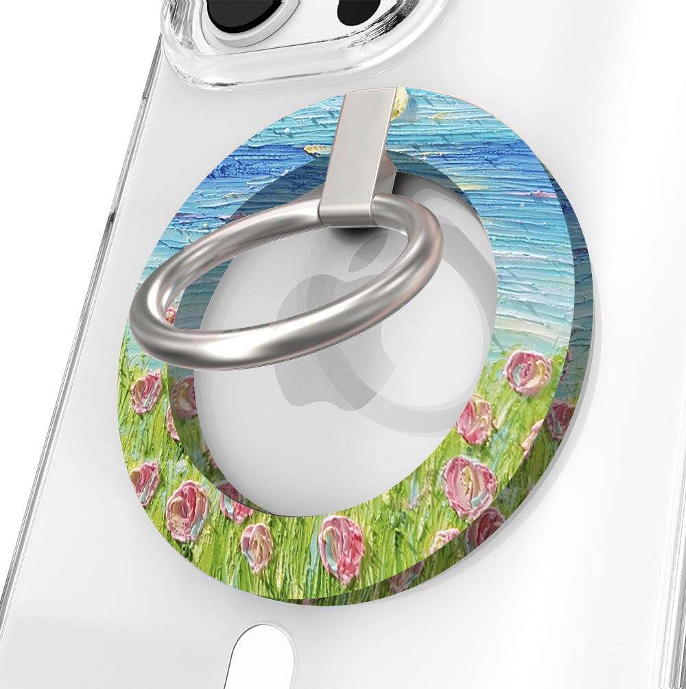 Coastal Bloom Hold It Fancy MagSafe Grip Ring