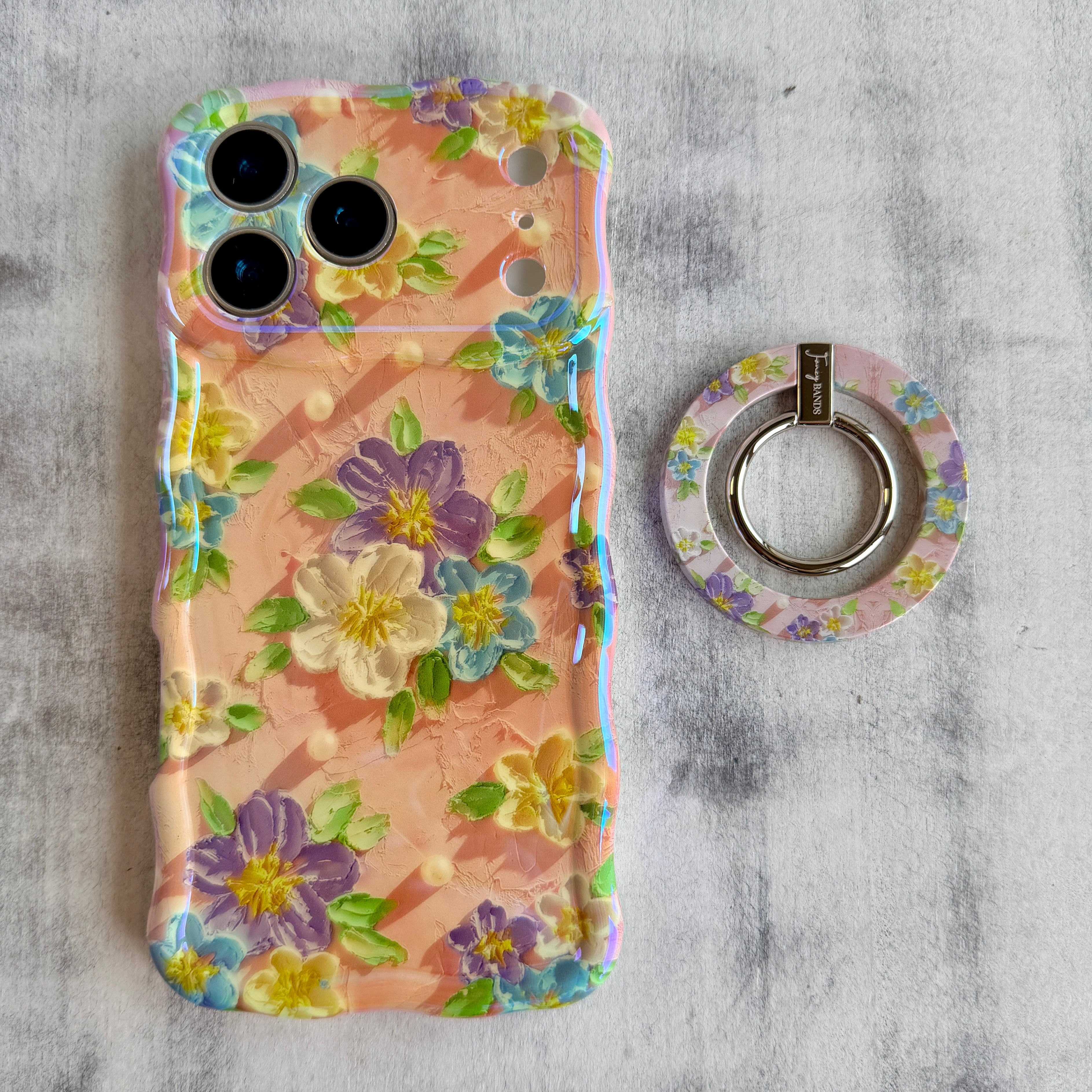 Blushing Bouquet Hold It Fancy MagSafe Grip Ring