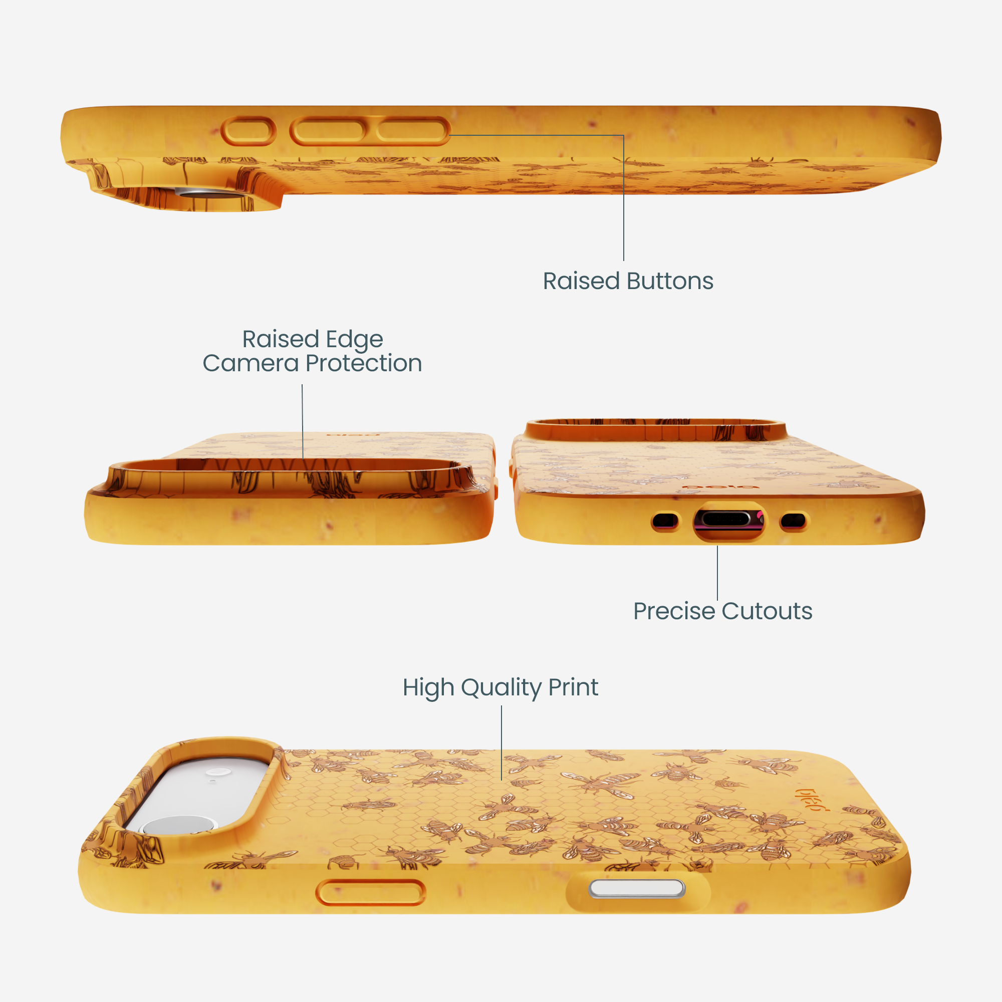 Honey Inside the Hive iPhone Air Case - Image 2
