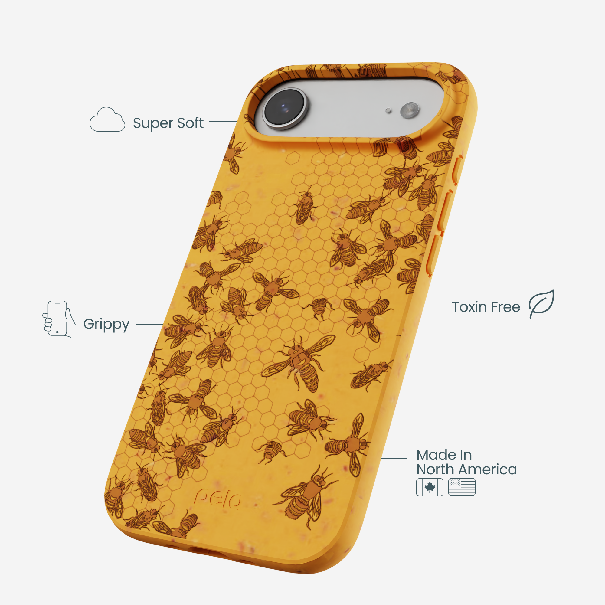 Honey Inside the Hive iPhone Air Case - Image 3