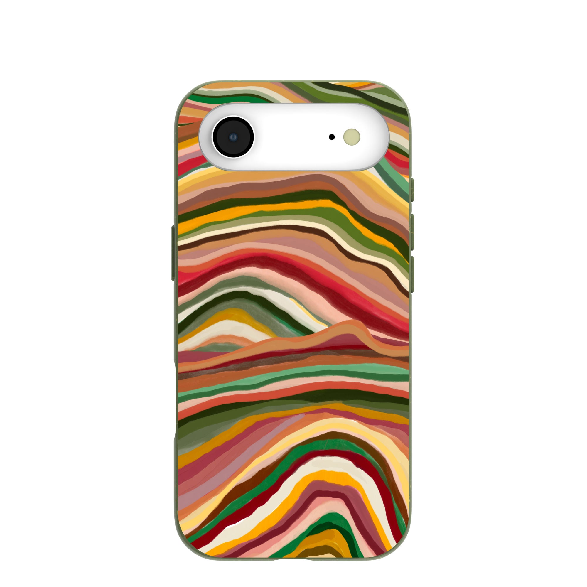 Forest Floor Layered Earth iPhone Air Case