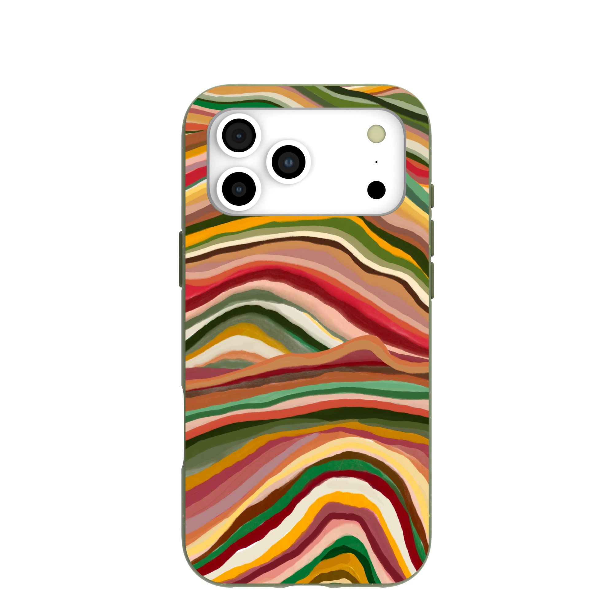 Forest Floor Layered Earth iPhone 17 Pro Max Case