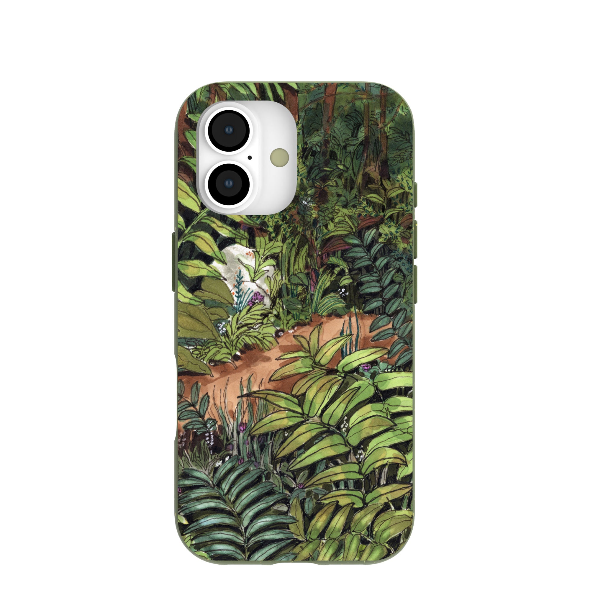 Forest Floor Nature Path iPhone 17 Case