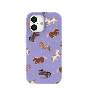 Lavender Pastel Ponies iPhone 17 Case