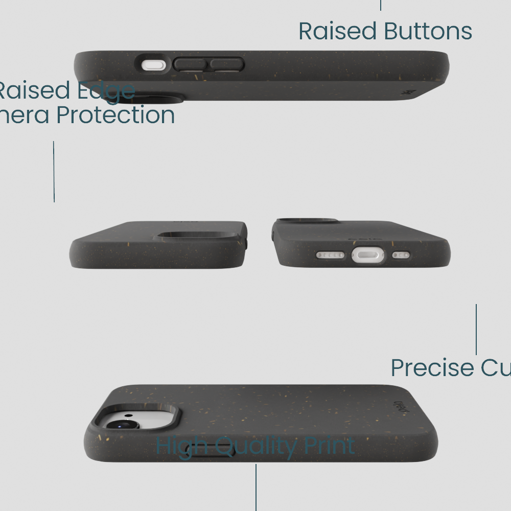 Black iPhone 16e/17e Case - Image 3