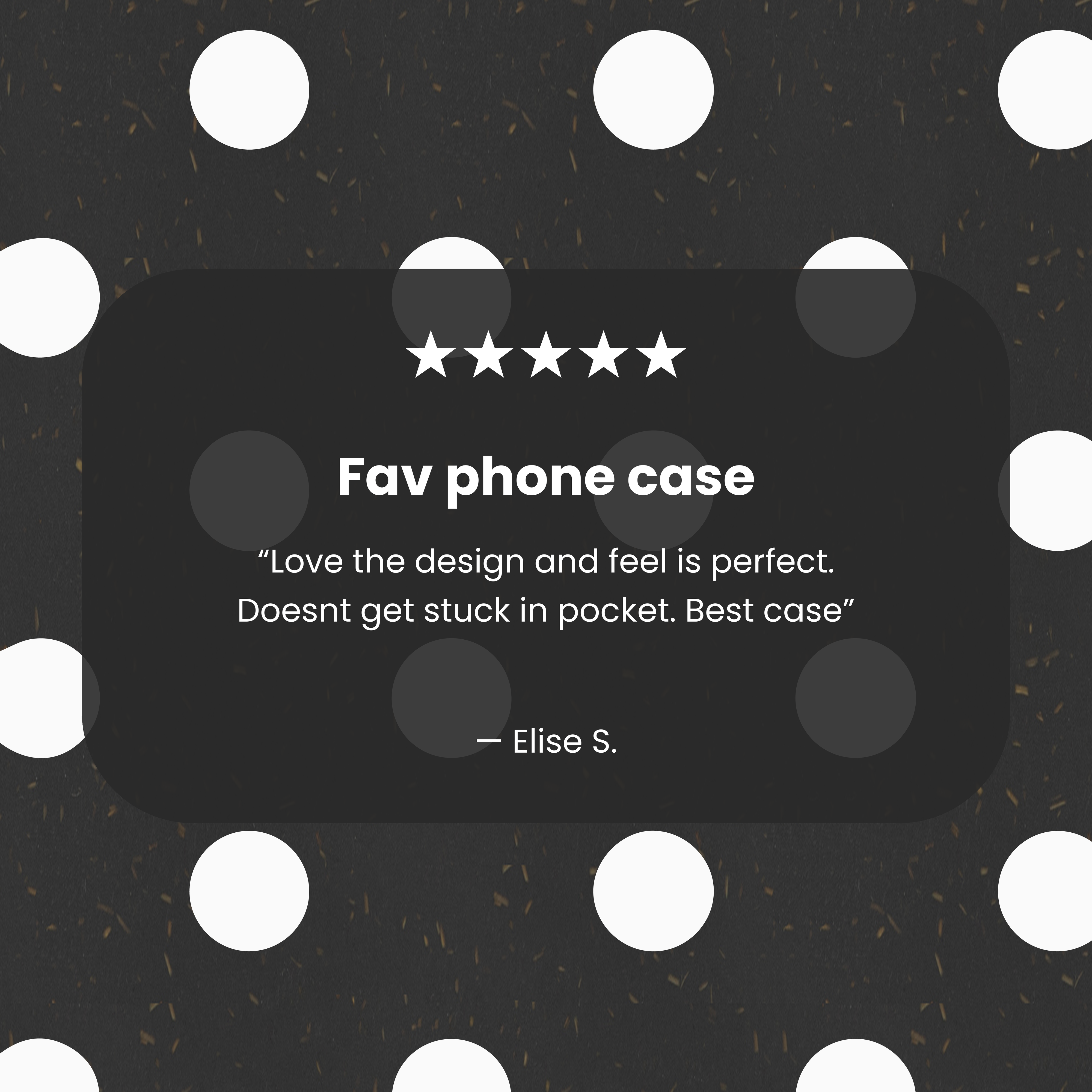 Black Polka Confetti iPhone 17 Pro Max Case - Image 8
