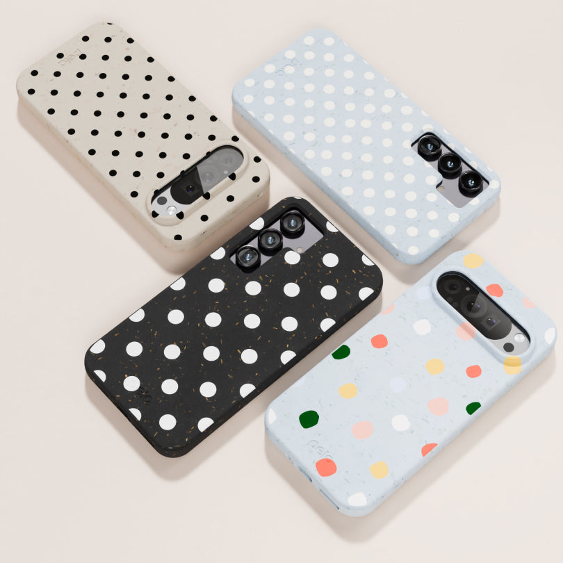 Black Polka Confetti iPhone 17 Pro Max Case - Image 6