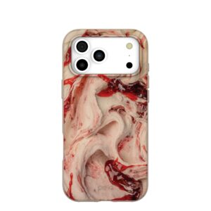 Seashell Raspberry Ripple iPhone 17 Pro Max Case